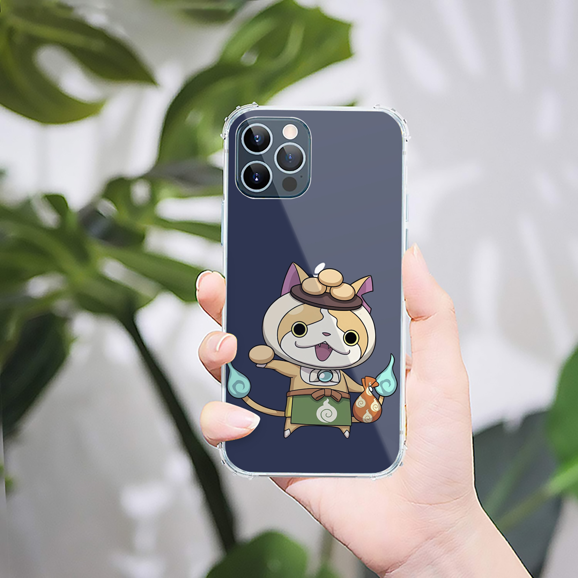 （画像用） 妖怪ウォッチ Yo-kai Watch 【iPhone 12シリーズ対応】透明スマホケース（クリアソフトケース）
